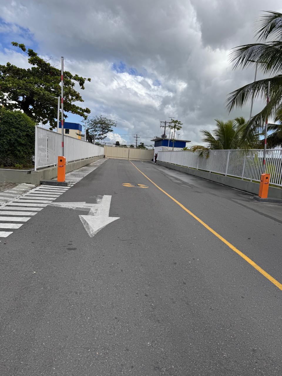 Portaria com controle de acesso